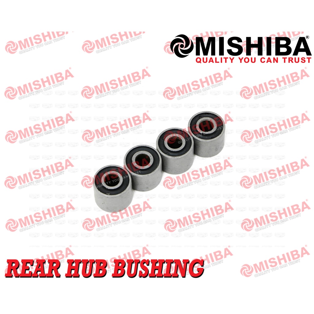 Mishiba Rear Hub Bushing Original For Tmx Rubber Steel Shopee