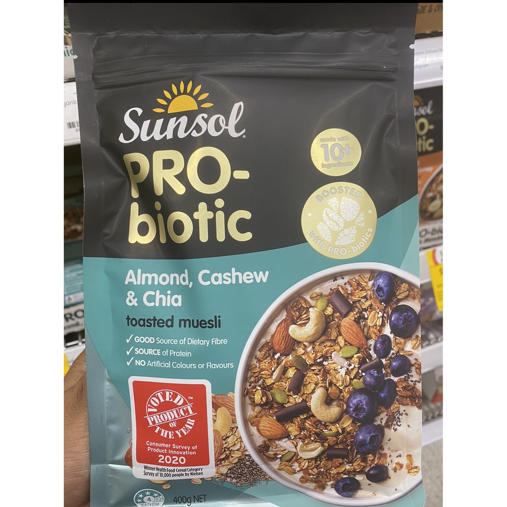 Sunsol Toasted Muesli G Natural Muesli G Shopee Philippines