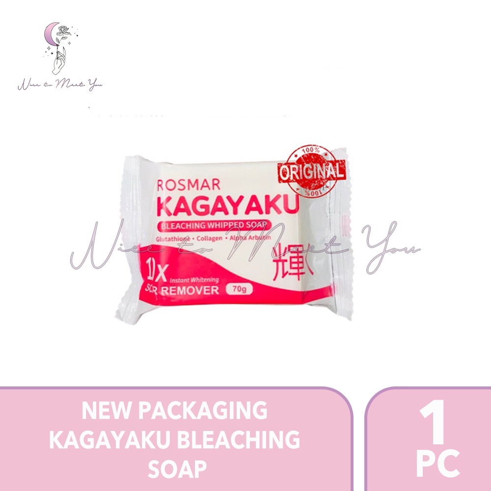 Original New Packaging Effective Rosmar Kagayaku Bleaching Whipped Soap