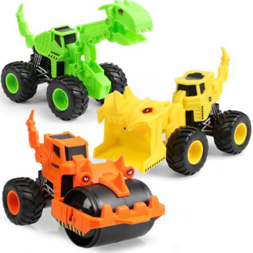 Inertia Dinosaur Bulldozer Forklift Toy Dinosaur Engineering Vehicle