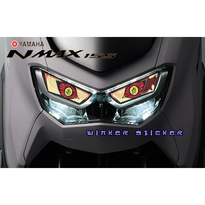 Yamaha Nmax V Winker Semi Transparent Upper Moon Design Shopee