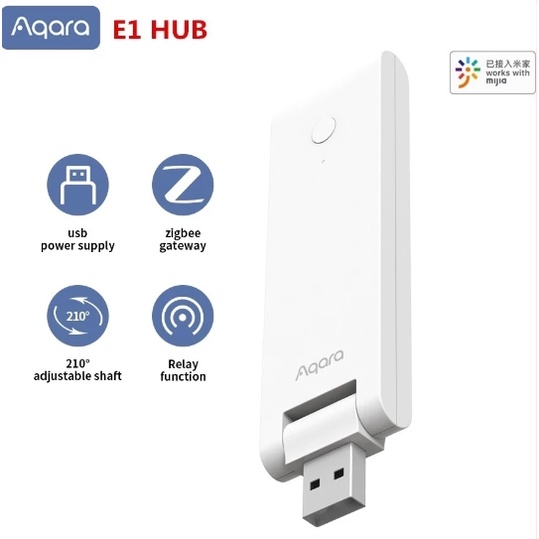 Xiaomi Aqara E Hub Gateway Zigbee Wifi Relay Remote Control Work