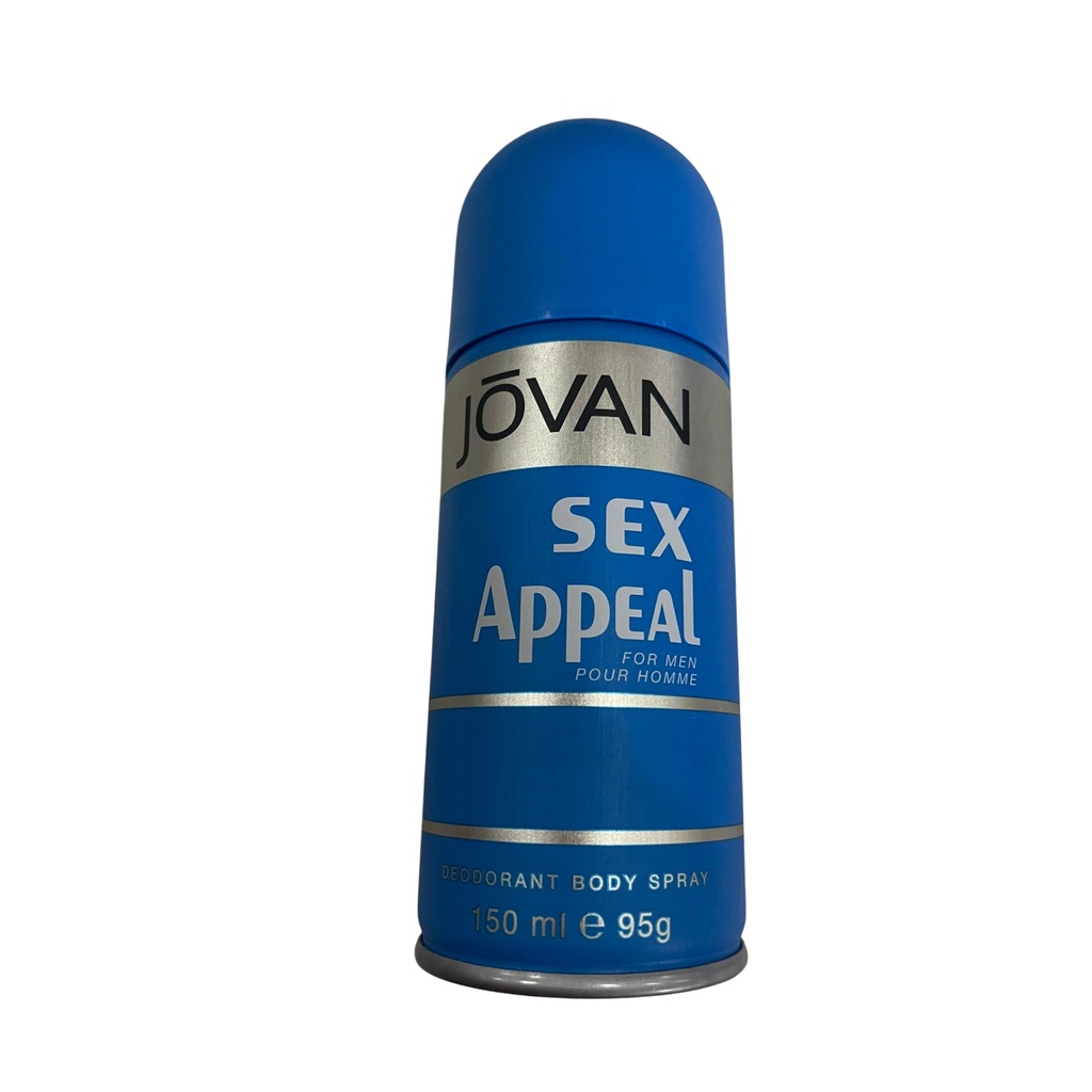 Jovan Sex Appeal Deo Body Spray For Men 150ml Shopee Philippines