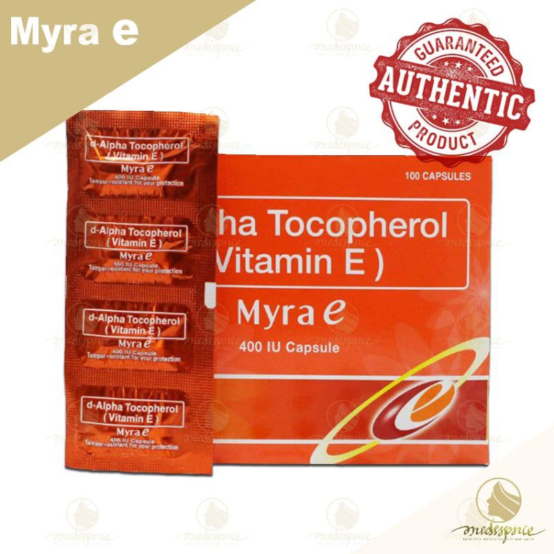 Myra E Iu Foil By S S S D Alpha Tocopherol Vitamin E Capsule