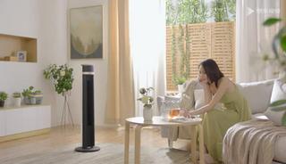 Midea Tower Fan Electric Household Silent Mechanical Leafless Floor Fan