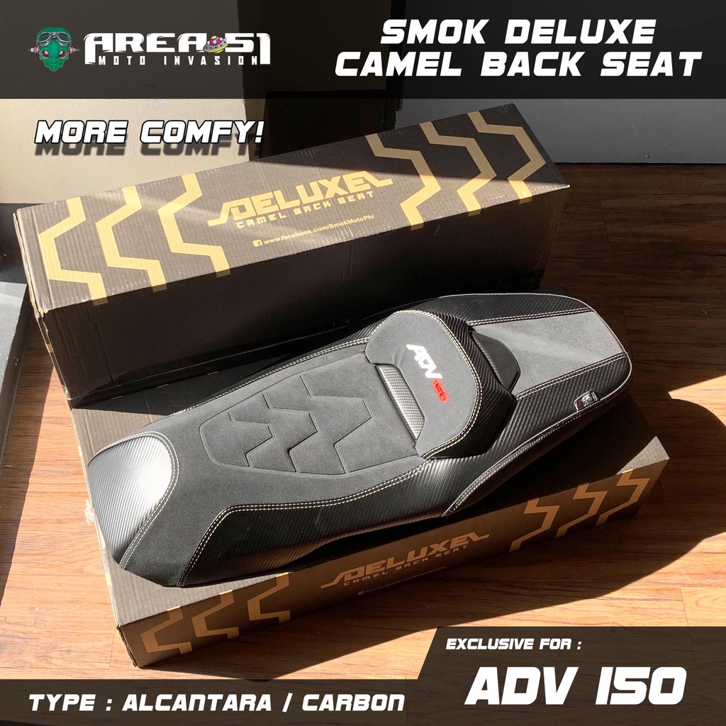 SMOK DELUXE CAMEL MOTORCYCLE BACK SEAT TYPE For NMAX V2 AEROX V2