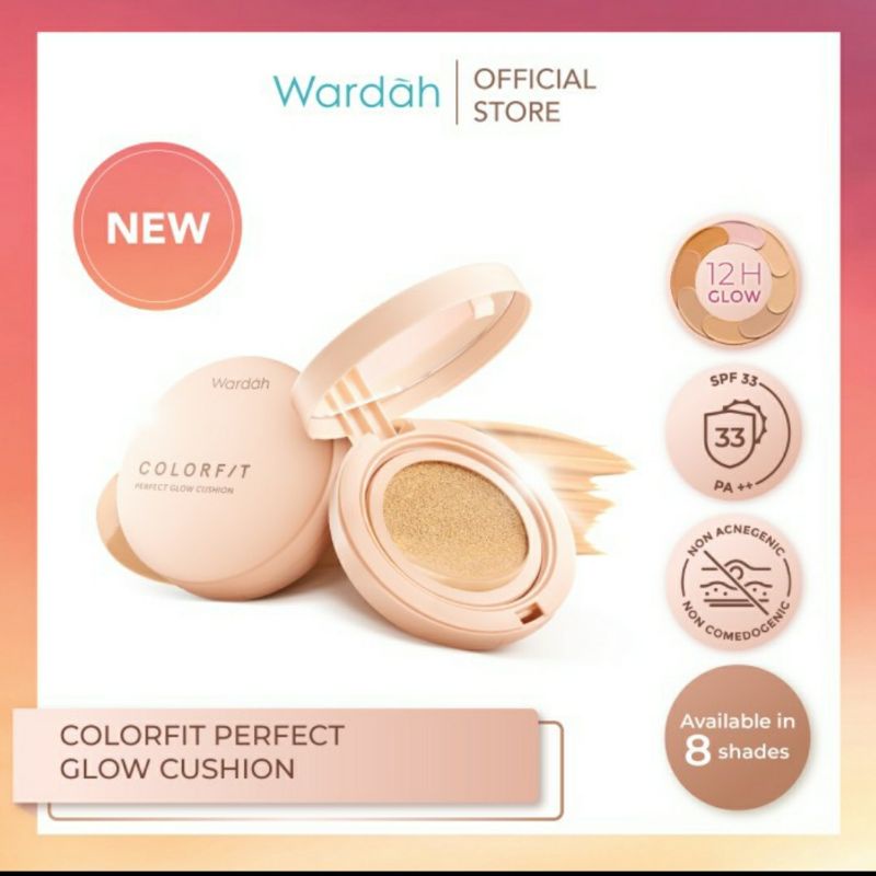 Wardah COLORFIT PERFECT GLOW CUSHION 15G Shopee Philippines