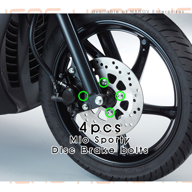 Mio Sporty Disc Brake Bolts From Heng Screw Thailand Shopee Philippines