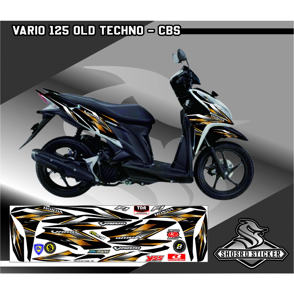 Stickers Striping Custom Stickers Latest Motif Variations Of Honda