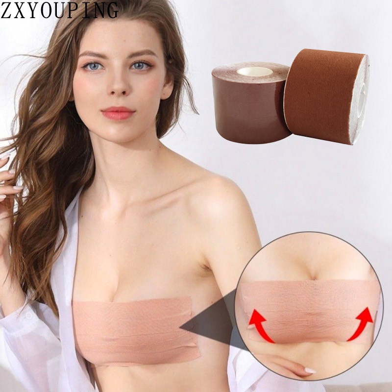 Boob Tape Bra Nipple Stickers Adhesive Chest Lifting Tapes Anti Bump