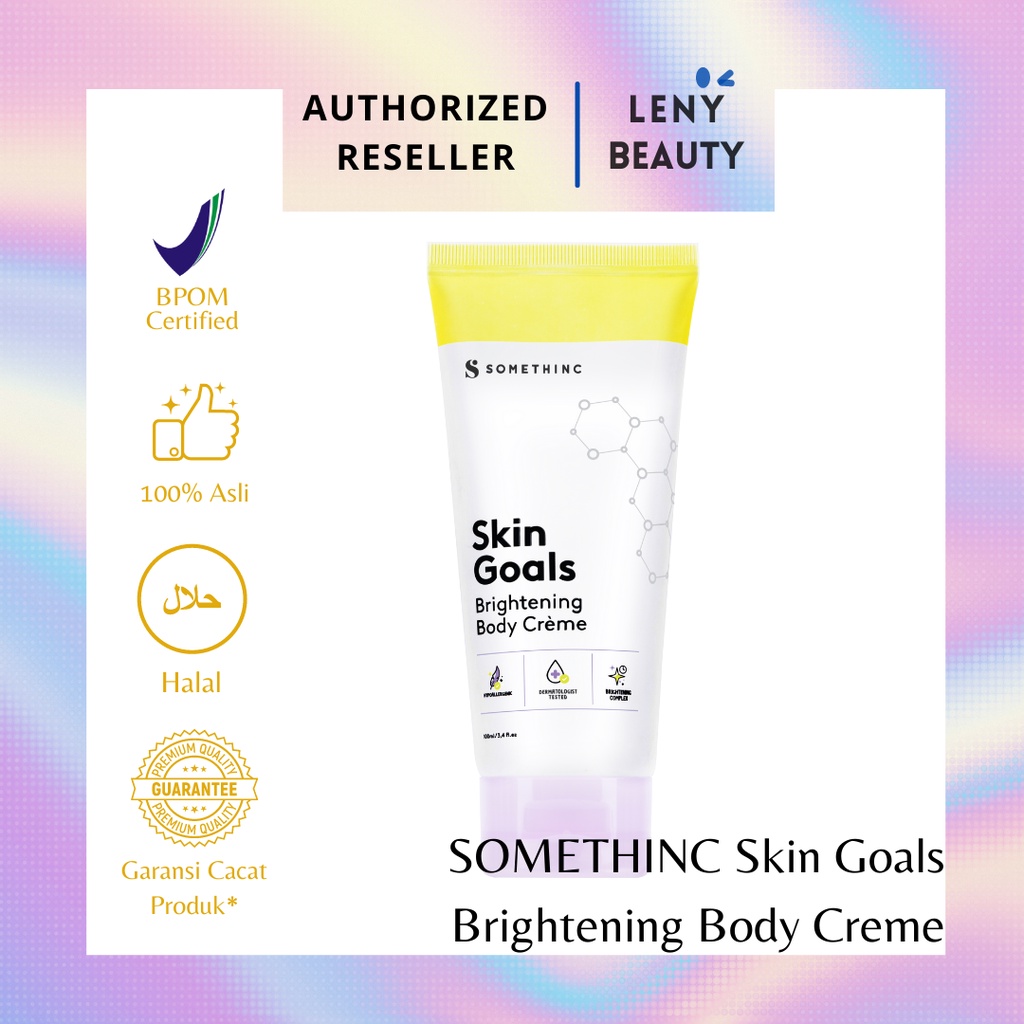 Somethinc Skin Goals Brightening Body Creme Body Lotion Brightening