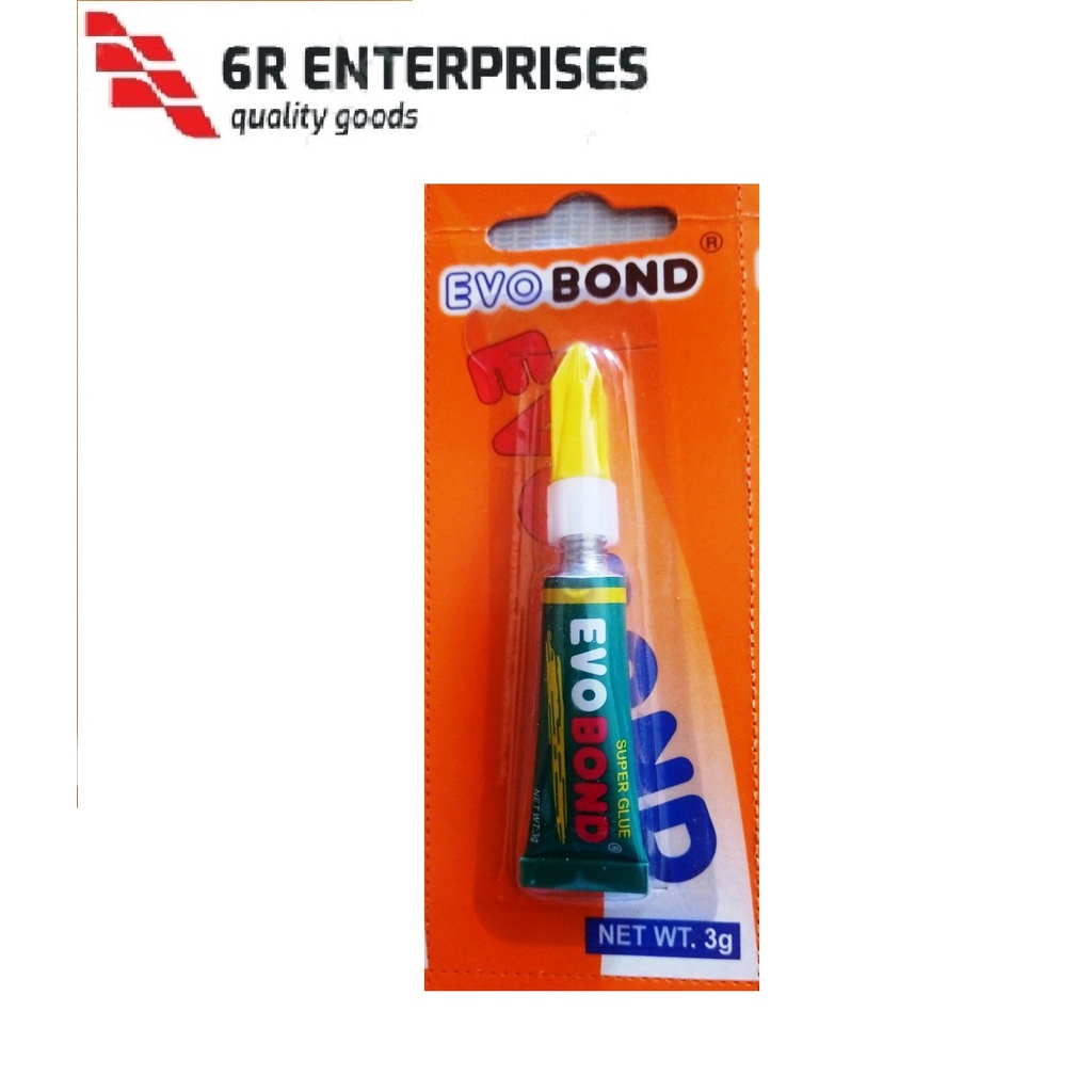 EVO BOND SUPER GLUE 3 Grams Sold Per Piece Shopee Philippines