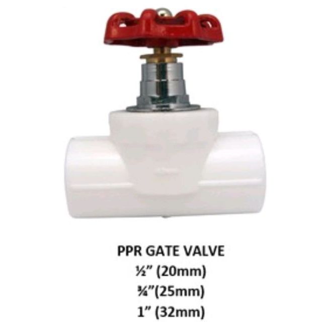 PPR Gate Valve Hot And Cold PPR Fittings 1 2 20mm 3 4 25mm 1 32mm