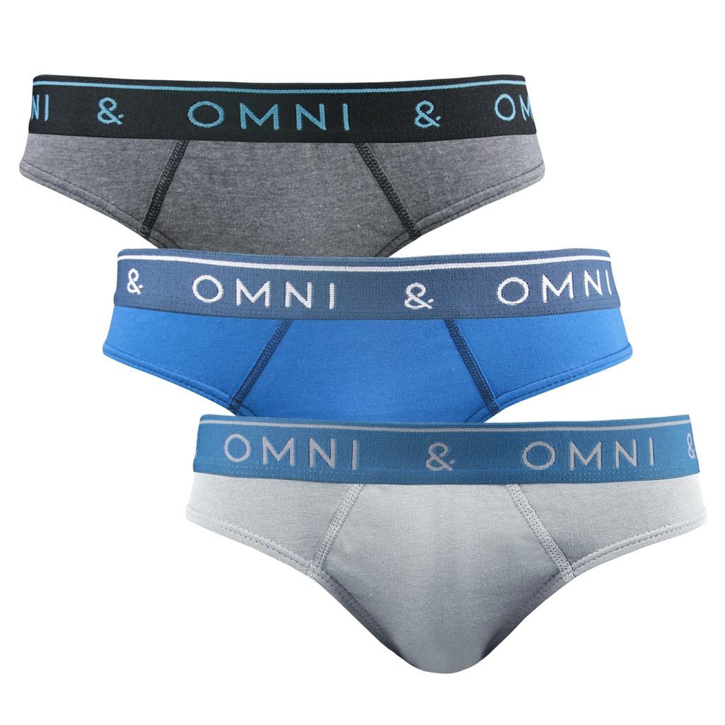 Omni By So En Men S In Basic Cotton Bikini Brief Shopee Philippines