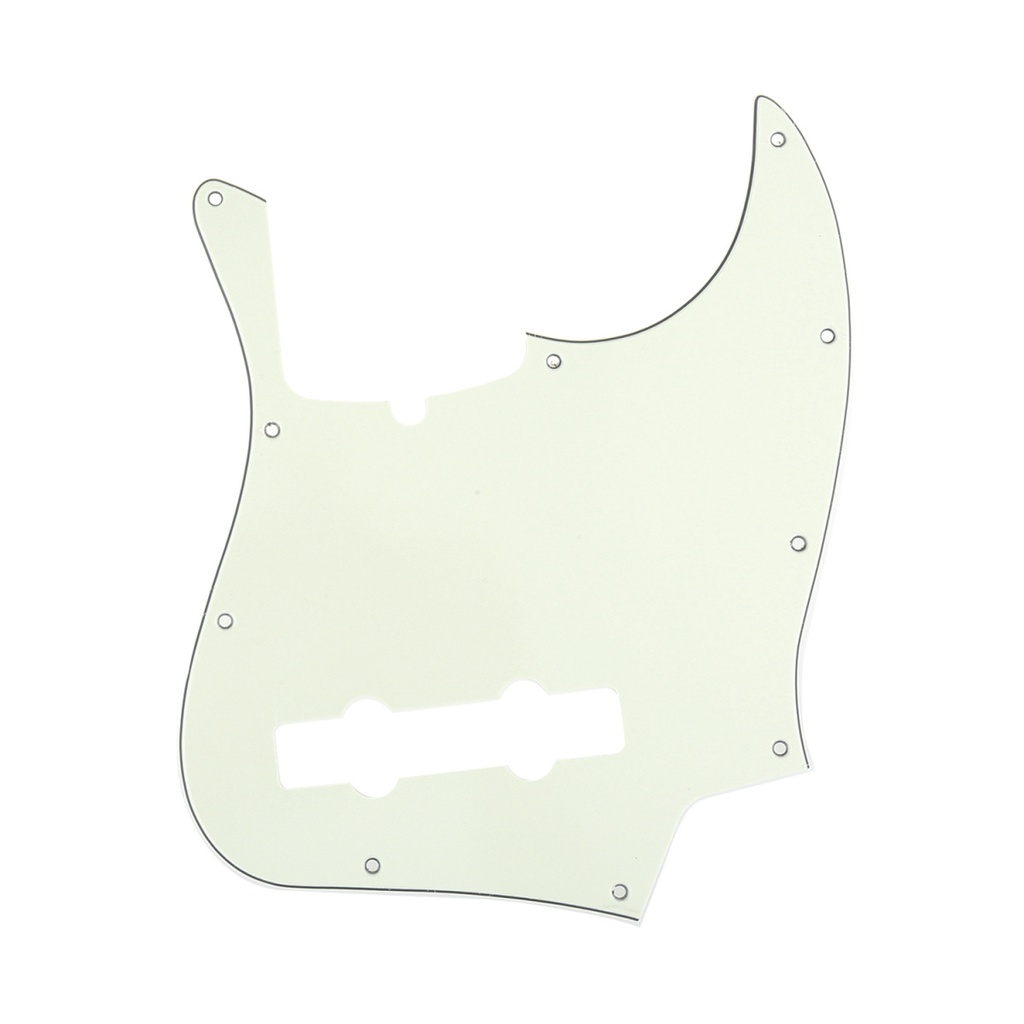 Musiclily Pro 5 String 10 Hole Contemporary J Bass Pickguard For Fender