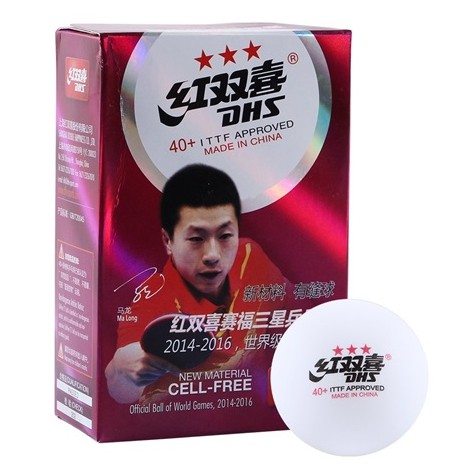 Authentic DHS 40 3 Star Polyball Table Tennis Pingpong Ball White Box