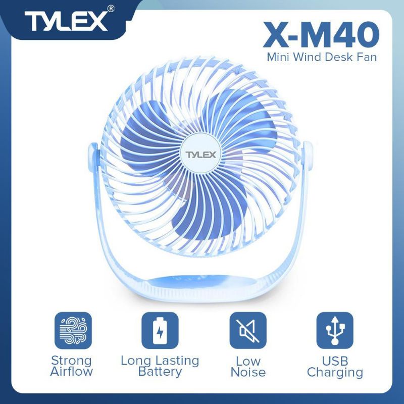 Tylex Xm Inch Portable Mini Desk Fan Air Cooling Fan Rotating