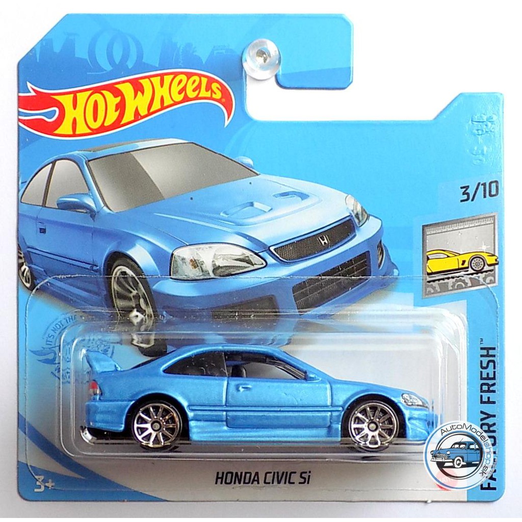 Hot Wheels Honda Civic Si Gry Factory Fresh Shopee Philippines