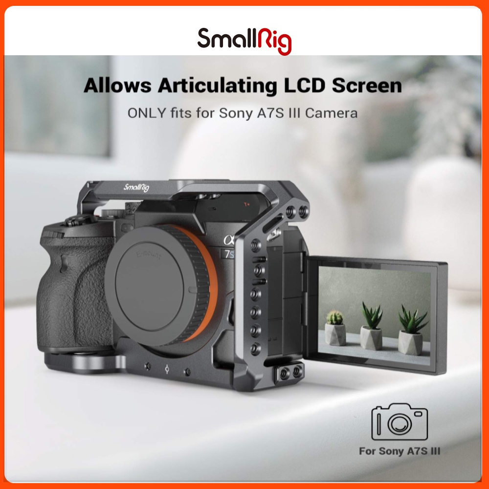 Smallrig Camera Cage For Sony Alpha S Iii A S Iii A S Shopee