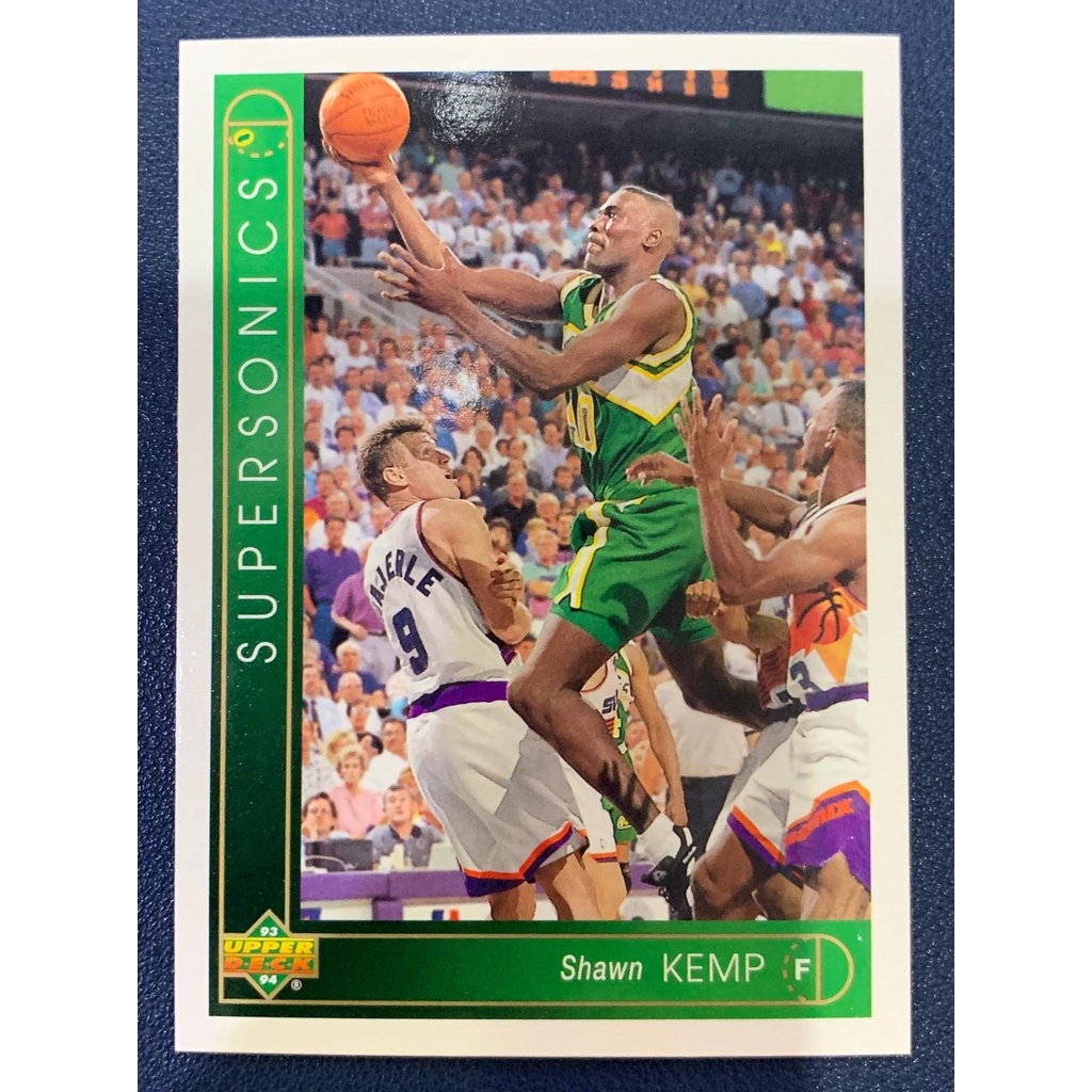 Upper Deck Nba Basketball Card Shawn Kemp Dominique Wilkins