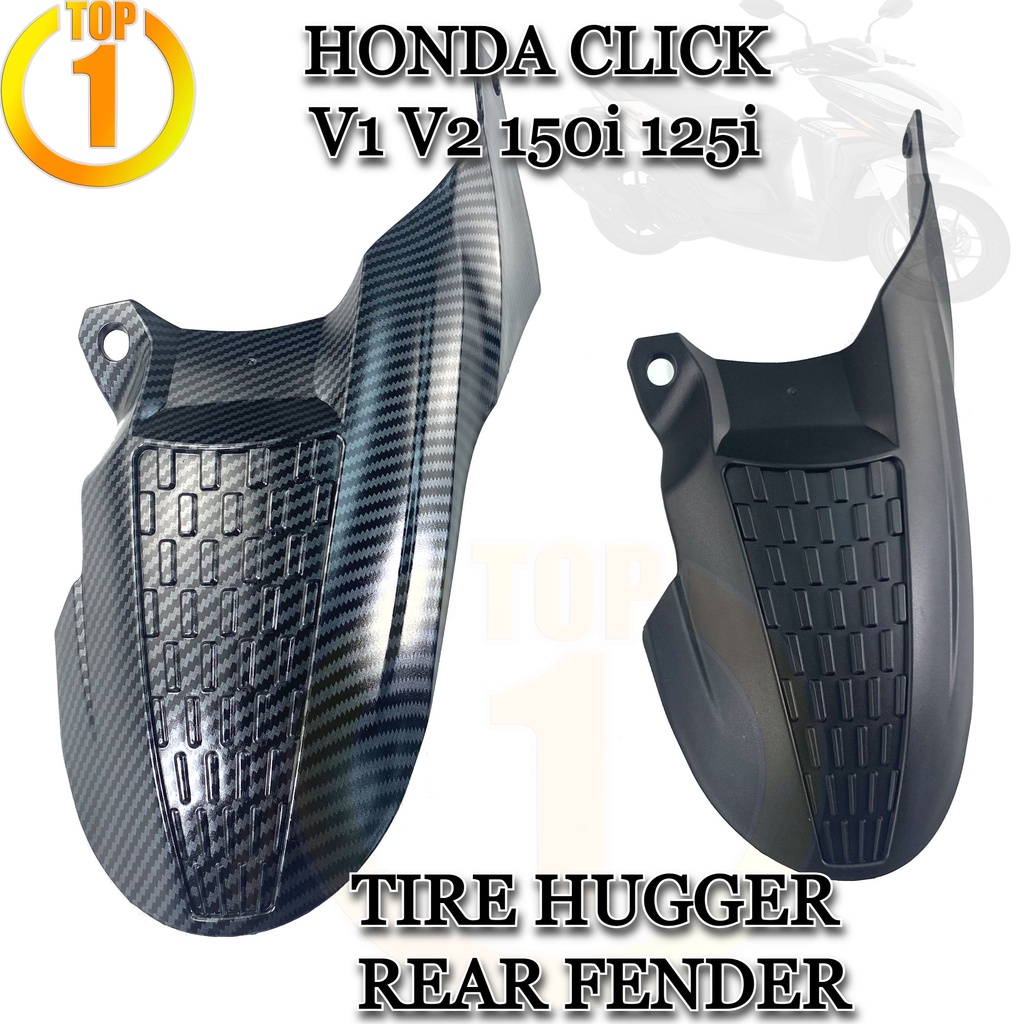 Honda Click 125i 150i V1 V2 Rear Fender Tire Hugger Mudguard Shopee