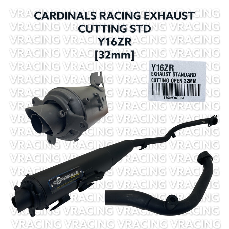 CARDINALS Racing Exhaust Y15ZR Y16ZR RS150 LC135 NVX155 28mm 32mm