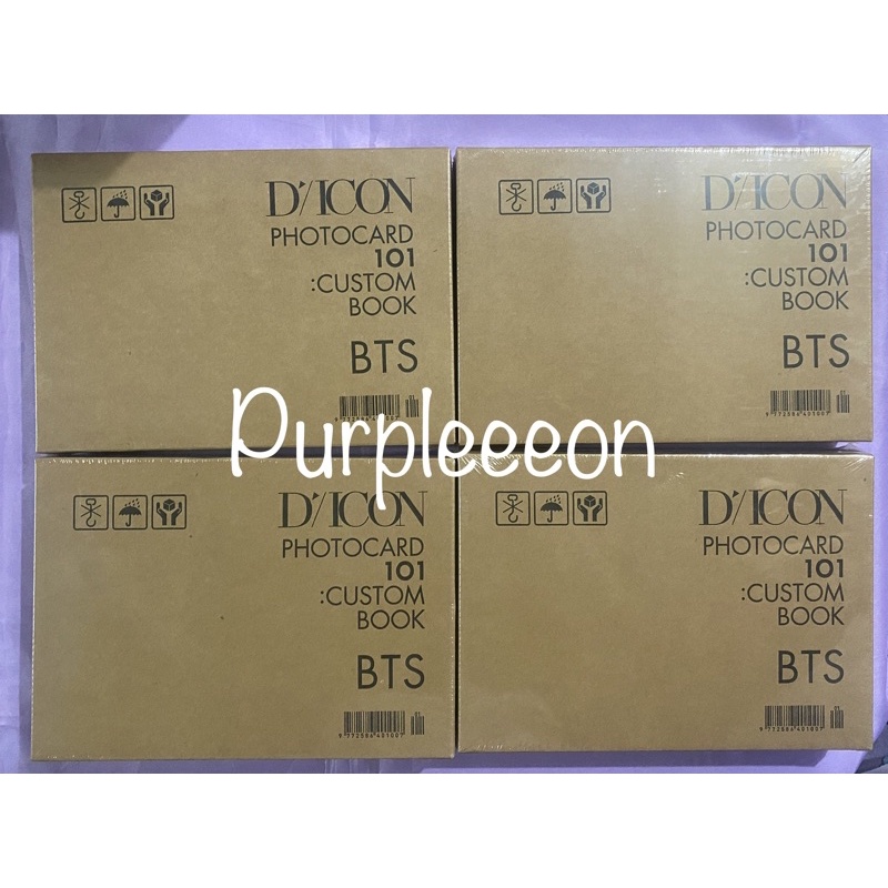 Bts Dicon Photocard Custom Book Sealed Official Onhand