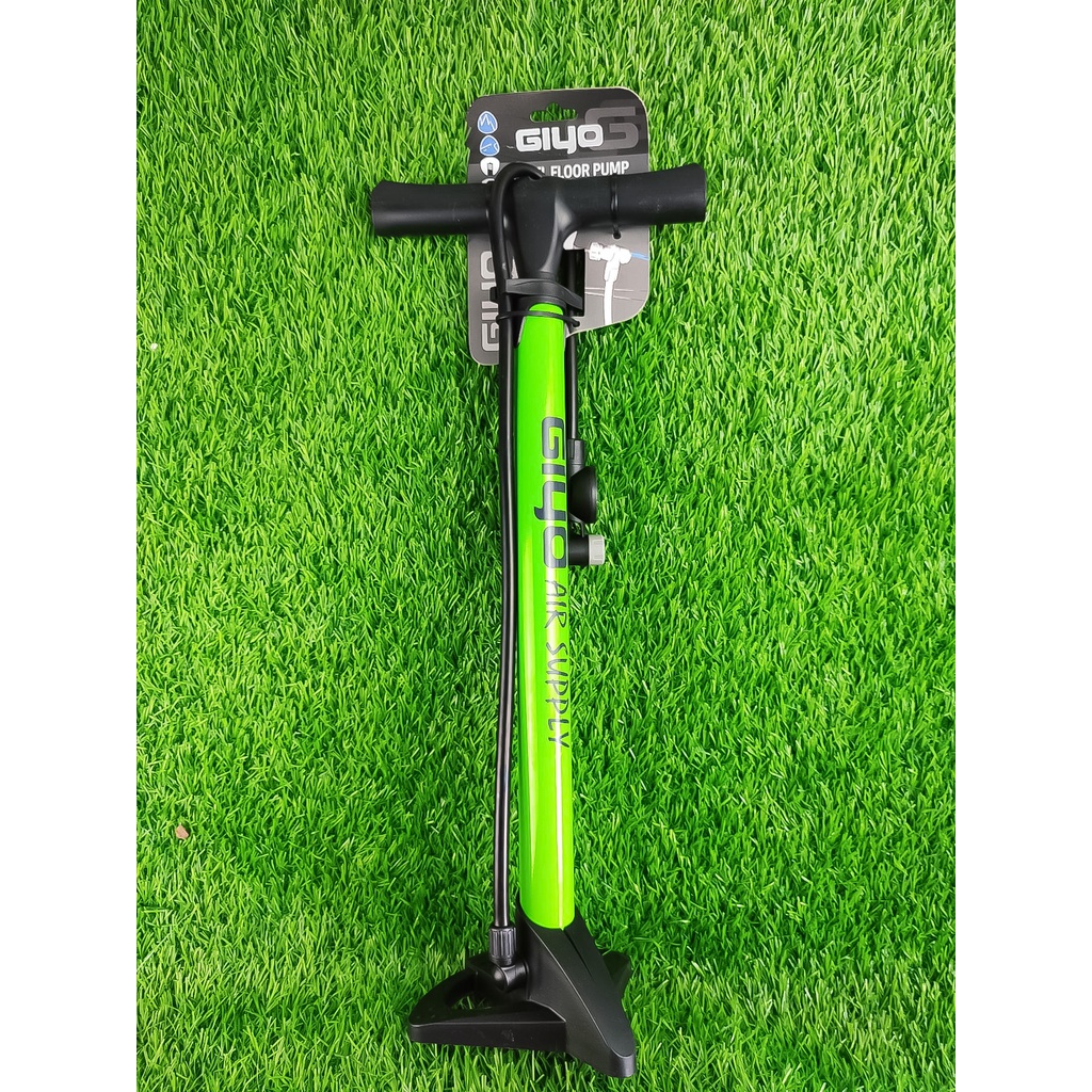 Giyo Gp E Bicycle Floor Pump W Pressure Gauge Clever Valve Mountain