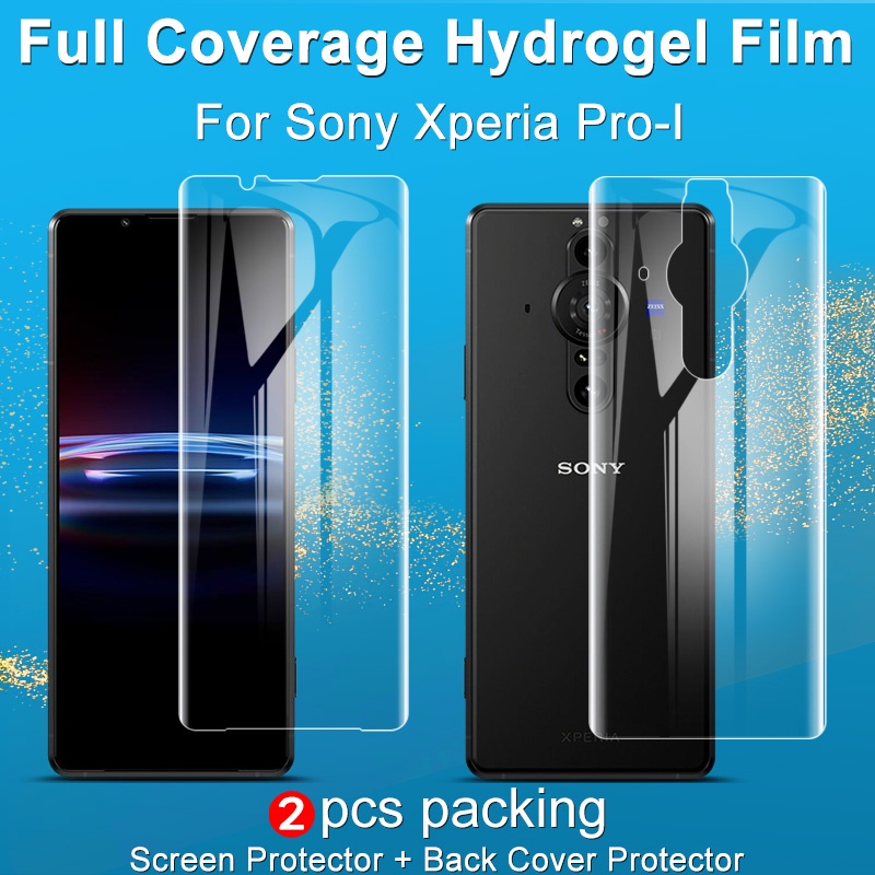 Imak Sony Xperia Pro I Full Cover Screen Protector Sony XQ BE62 XQ BE42