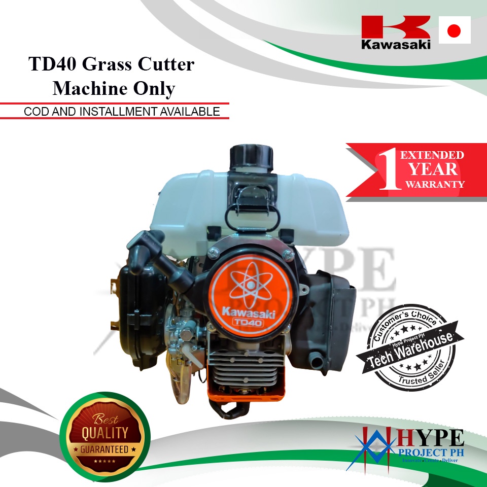 Kawasaki Td Grass Cutter Machine Only Shopee Philippines