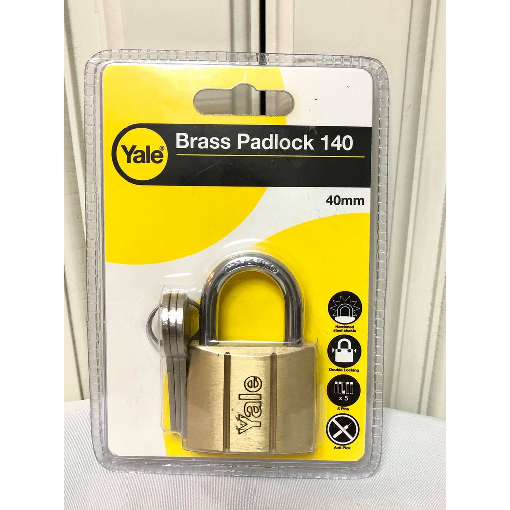 Yale Brass Padlock V Available In Mm Mm Mm Mm Mm