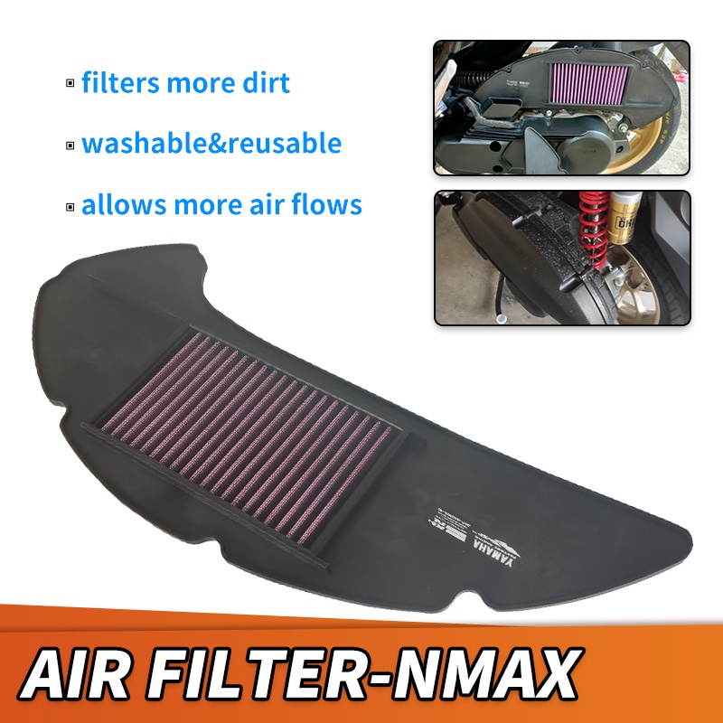 Motorcycle High Flow Air Filter Can Be Washed Suitable For Nmax V