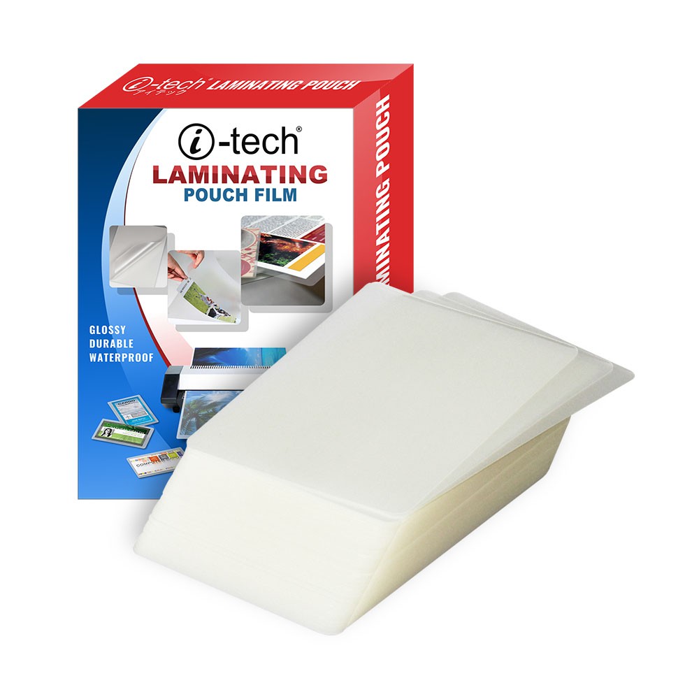 Laminating Pouch Film Id Size Mic X Mm Itech Shopee Philippines