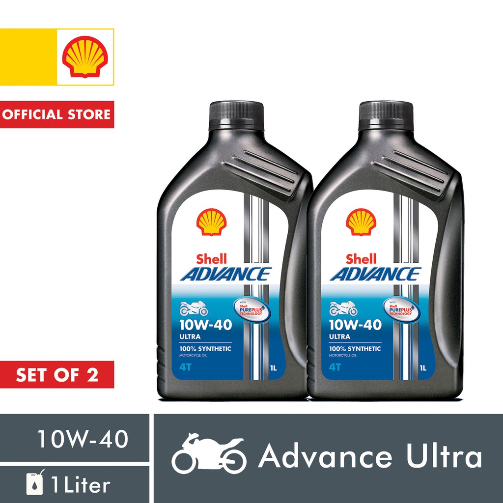 Shell Advance T Ultra W Liter Set Of Shopee Philippines