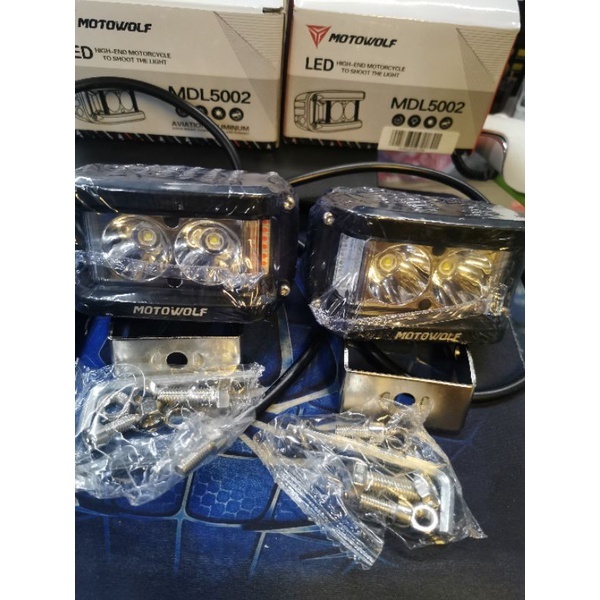 Original Motowolf Mdl Led Light With Blinker Light Shopee Philippines