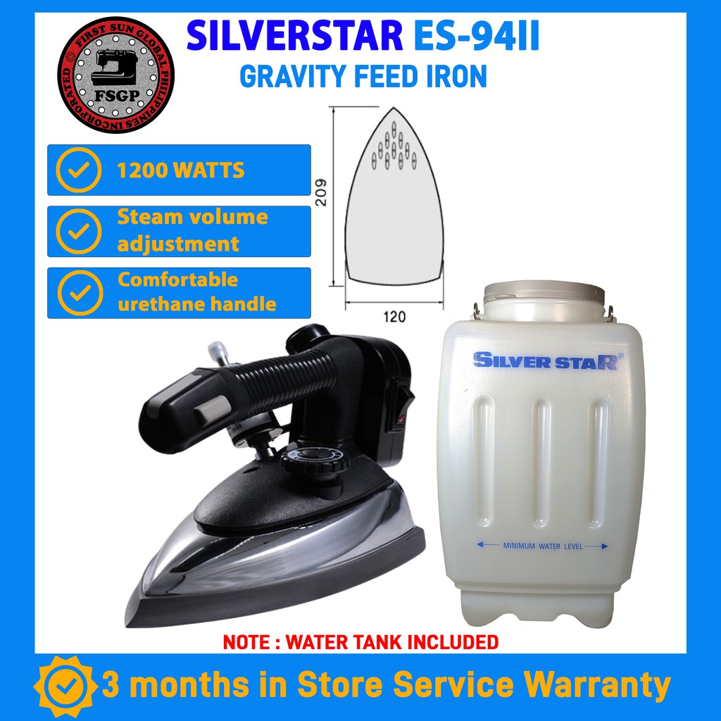 Silver Star Eunsung Korea Gravity Feed Electric Powered Industrial