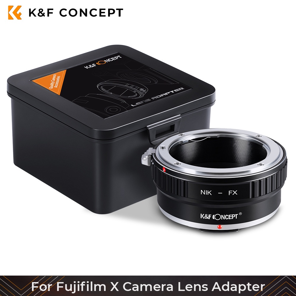 K F Concept Lens Adapter Ring NIK AI Olympus OM Zuiko Praktica B Tamron