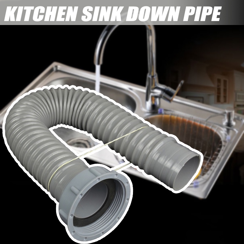 Kitchen Sink Sewer Kit Washing Machine Drain Hose Thick Discharge Hose