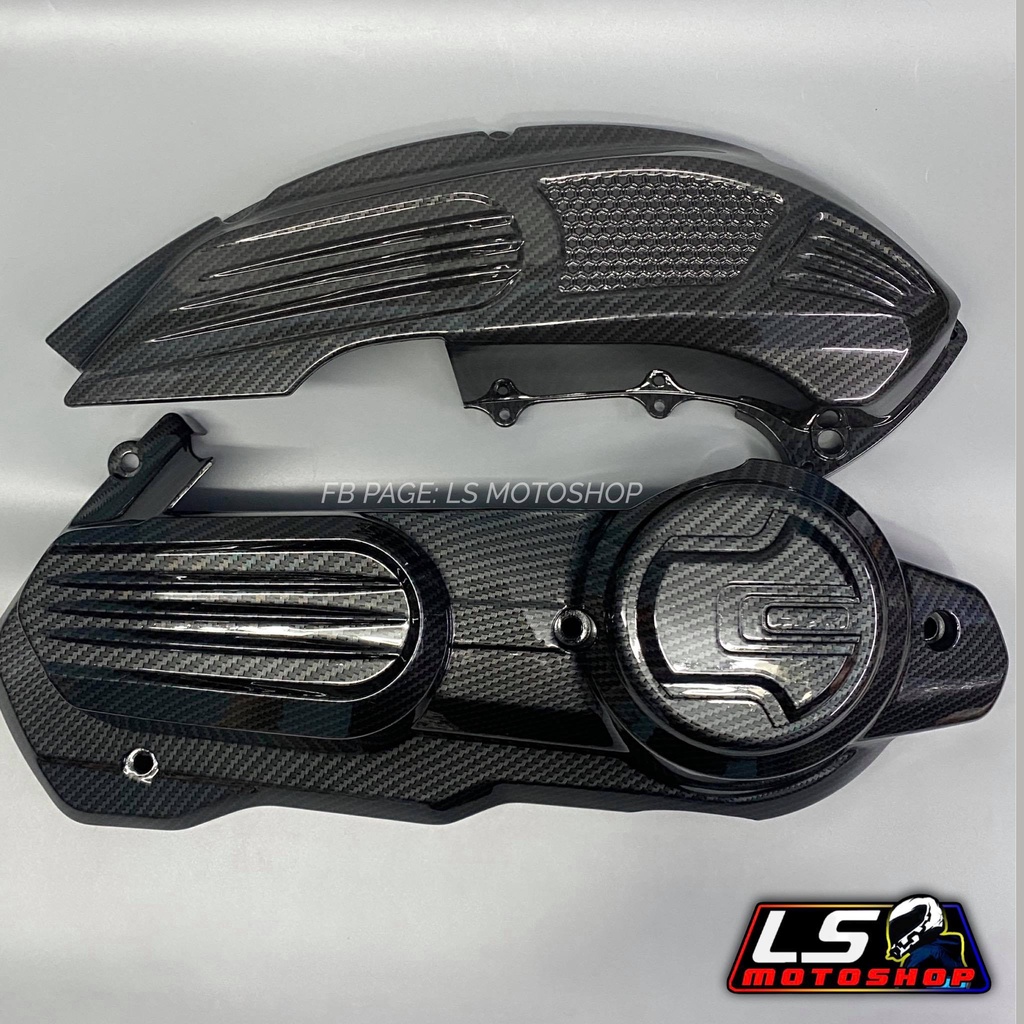 Ls Mhr Carbon Cvt And Air Filter Box Cover For Nmax V Nmax