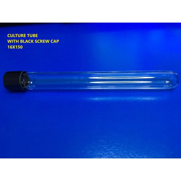 Wantlab Pcs Per Order X Mm Ml Culture Tube With Black Screw