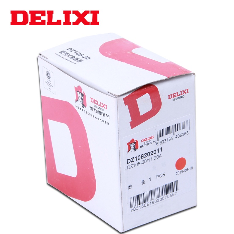 Delixi Electric Motor Protector Molded Case Circuit Breaker Dz