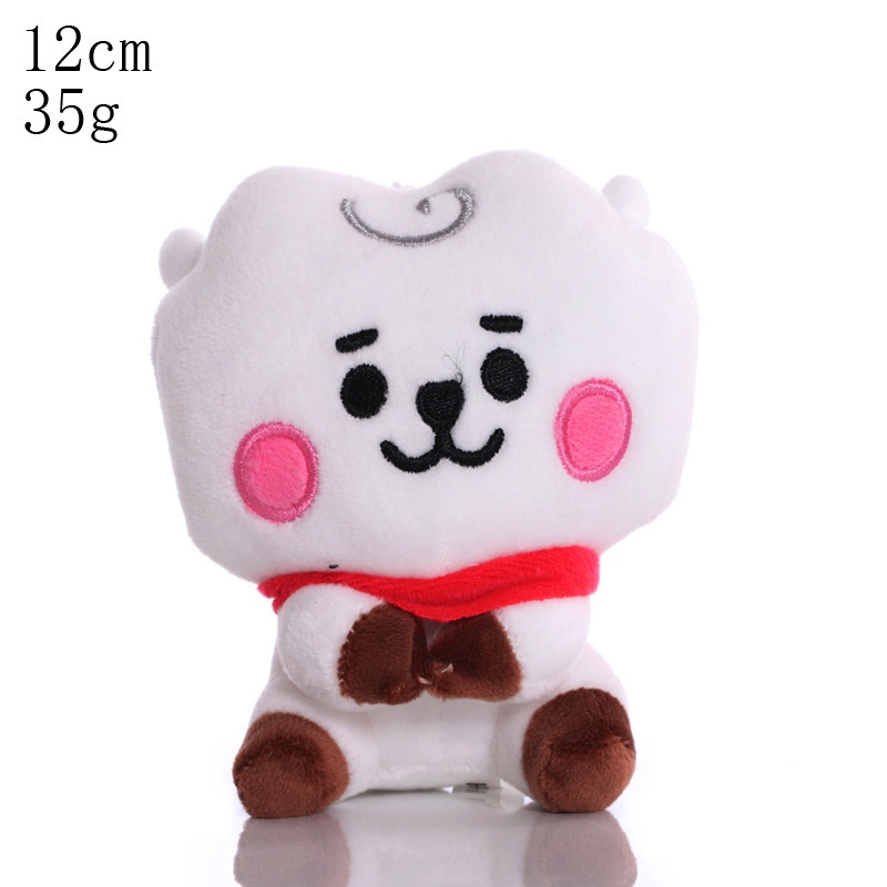 Bts Bt Plush Toy Tata Rj Chimmy Cooky Shooky Mang Koya Plush Pendant