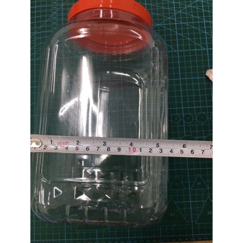 L Jar Plastik Bekas Biscuit Big Su Tank Food Storage Container