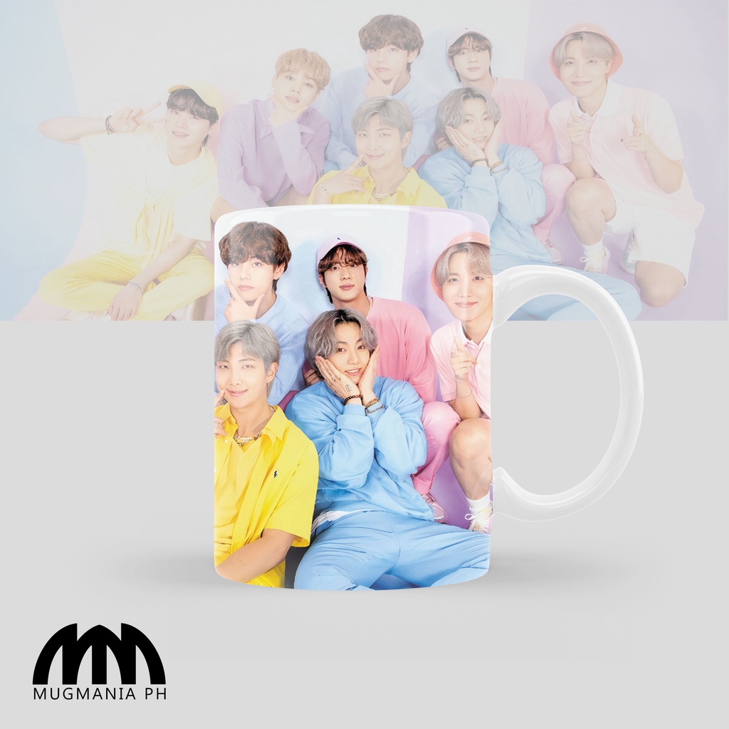 Bts Mugs Mugmania Bts Member Jungkook V Jimin Jin Suga