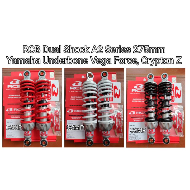 Rcb Dual Shock A Series Mm For Yamaha Sight Vega Force Crypton