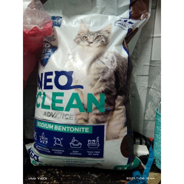 Neoclean Advance New Packaging Soduim Bentonite Cat Litter L Shopee