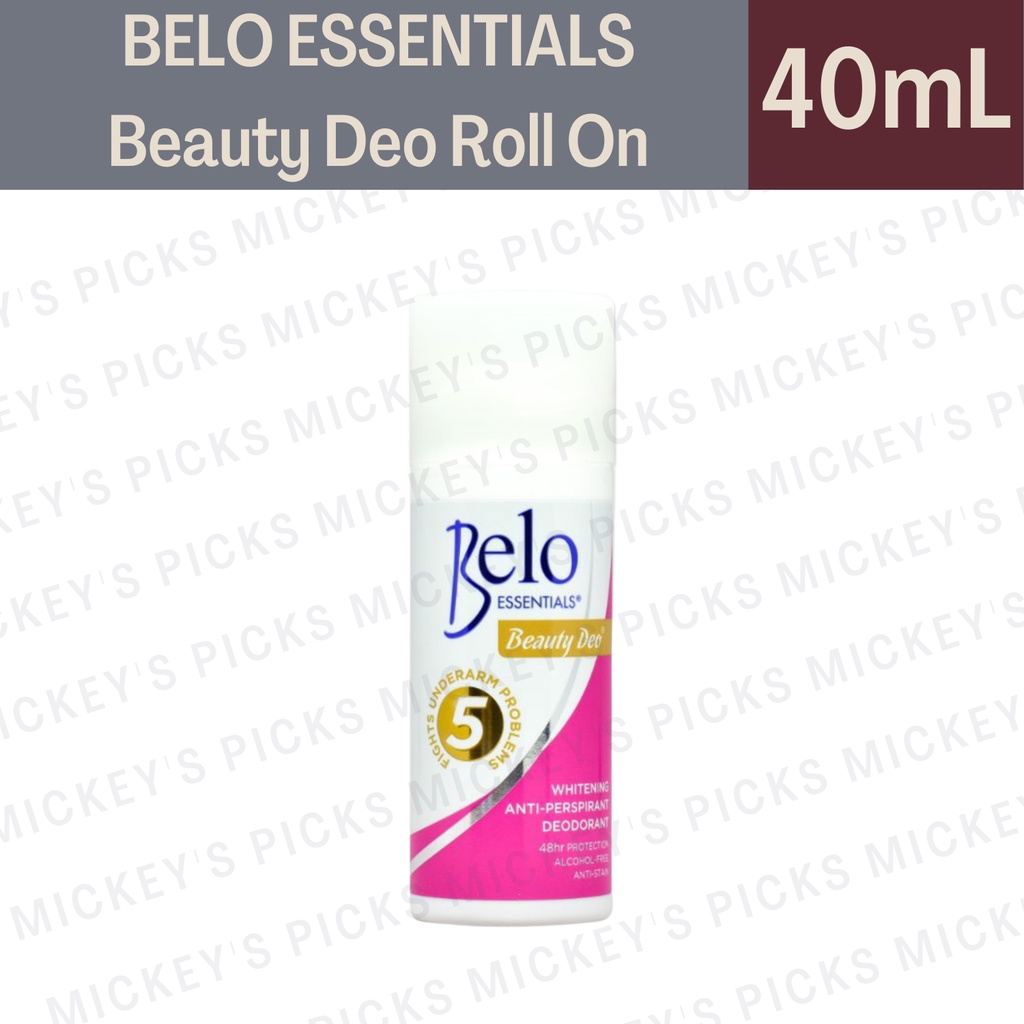 Belo Essentials Beauty Deo Roll On Whitening Anti Perspirant Deodorant