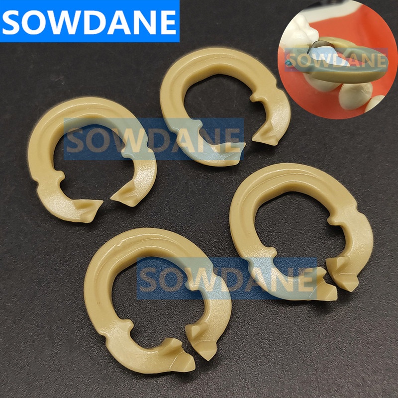 Dental Resin Clamping Ring Separator Ring Sectional Contoured Metal