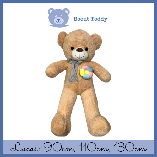 Human Size Teddy Bear With Flower Lucas Cm Cm Cm Cute