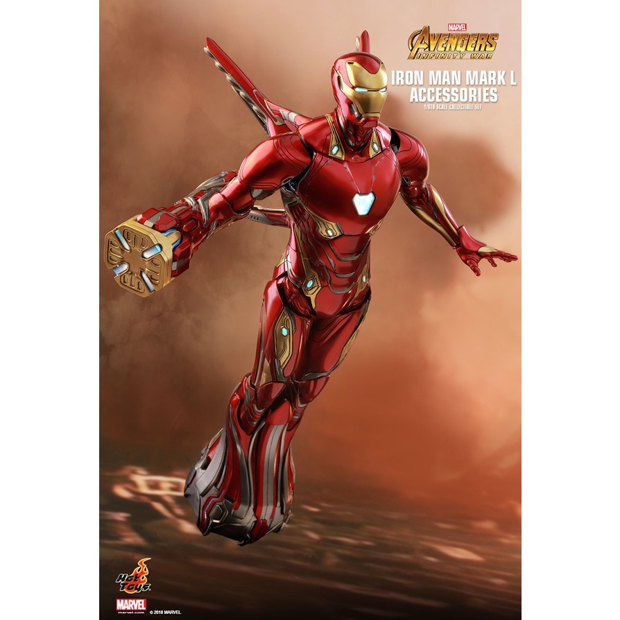 HOT TOYS ACS AVENGERS INFINITY WAR IRON MAN MARK L TH SCALE ACCESSORIES COLLECTIBLE SET